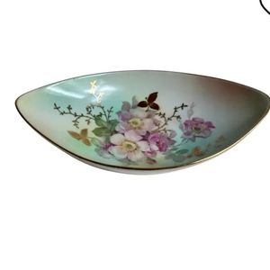 1980s Early Schumann Arzberg "Wild Rose" Porcelain Bowl